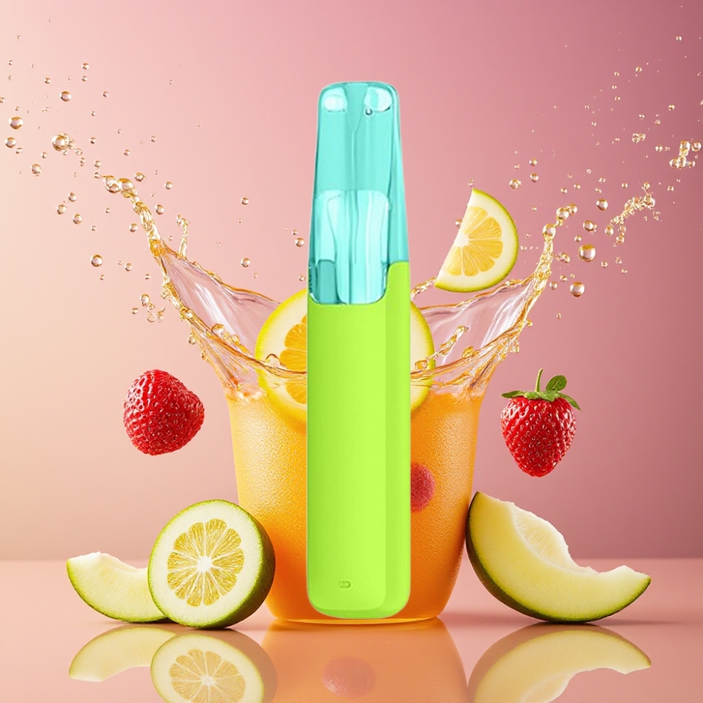 Snowplus Dash 4000 Puffs Disposable Device Sweet Honeydew Suomi tukku – 7.5 ml, 530 mAh, 4000 Puffs