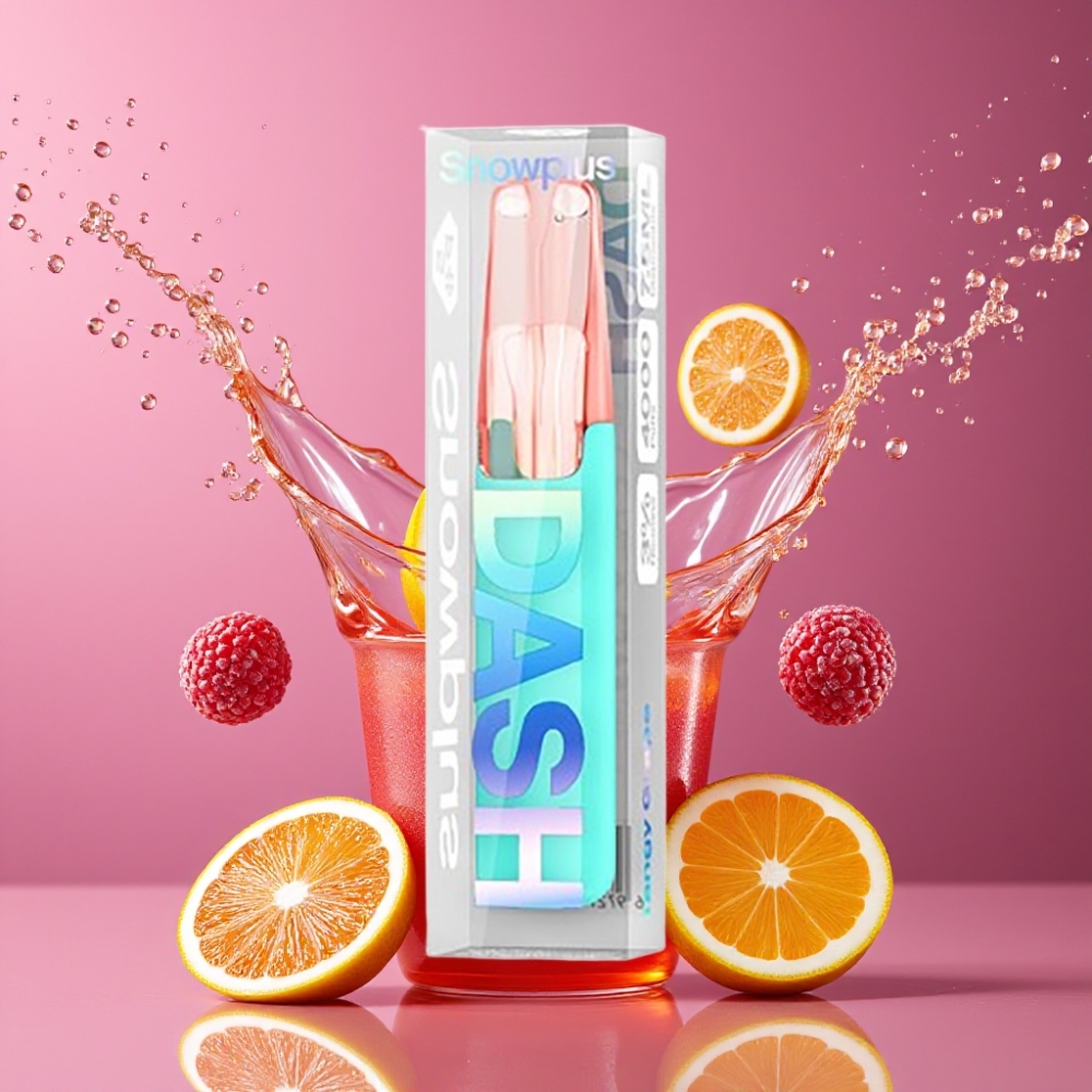 Snowplus Dash 4000 Puffs Disposable Device Tangy Grape Suomi tukku - 7.5 ml, 530 mAh, Keramiikka atomisaattori