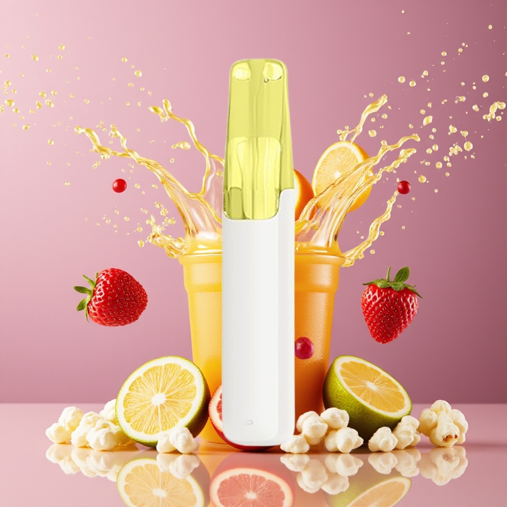 Snowplus Dash 4000 Puffs Disposable Device Vanilla Popcorn Suomi tukku – 7.5 ml, 530 mAh, Ceramic Atomizer