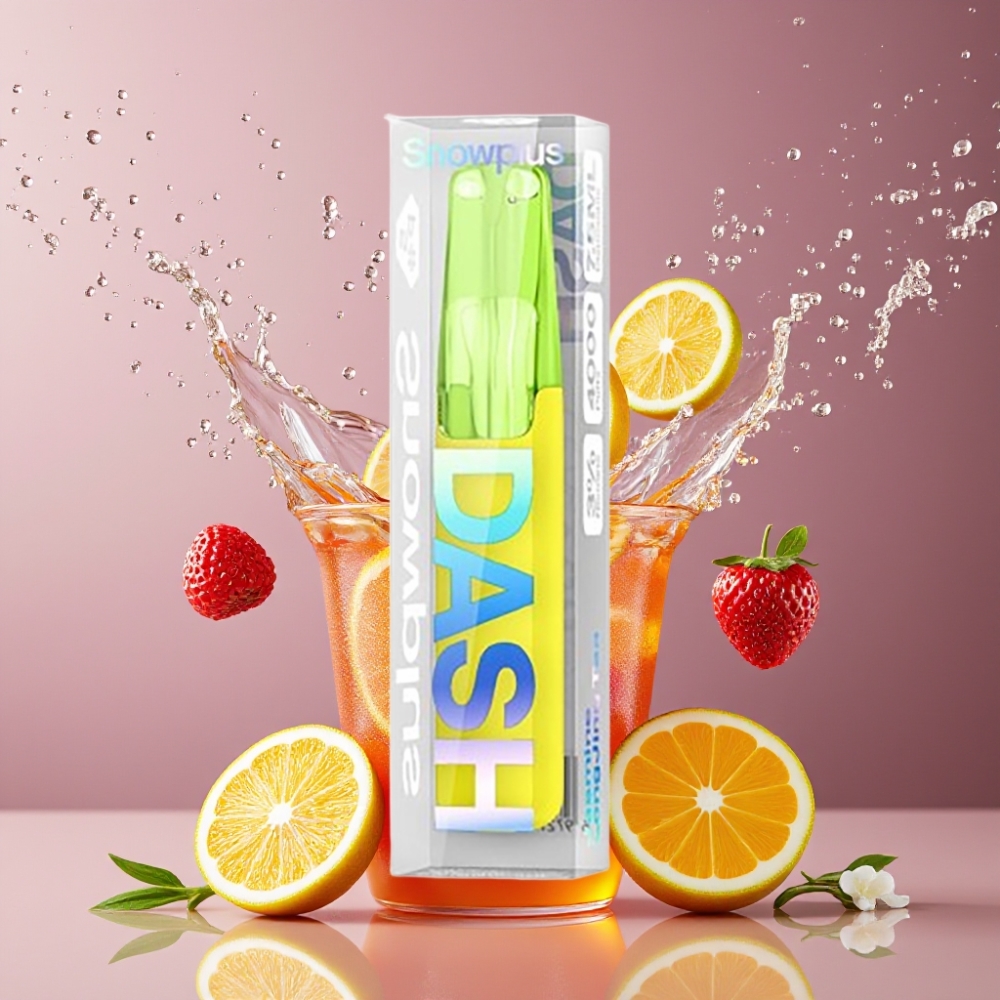 Snowplus Dash 4000 Puffs Suomi Tukku - Jasmine LongJing Tea (7.5 ml, 530 mAh, 4000 Puffs)