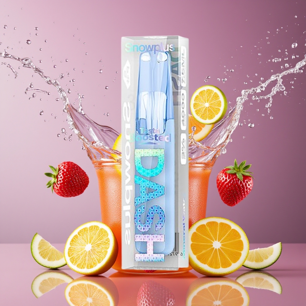 Suomi tukku Snowplus Dash 4000 Puffs Disposable Device 7.5 ml / 530 mAh Ceramic Atomizer