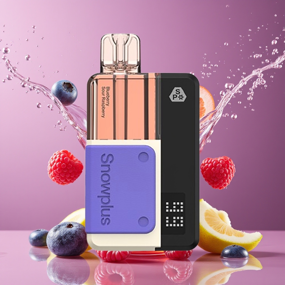 Snowplus Swift 5000 Puffs Prefilled Pod Kit 1000 mAh / 2+10 ml / 65 g Suomi tukku - Mustikka-Hapanvadukka