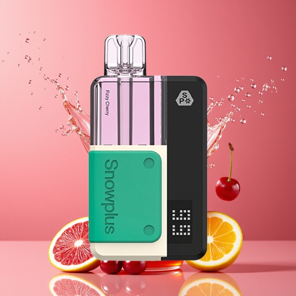 Suomi tukku Snowplus Swift 5000 Puffs Prefilled Pod Kit 1000mAh Dual Mesh 65g Fizzy Cherry (Kirsikka)