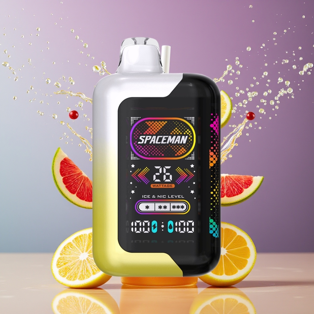 SPACEMAN SP40000 Disposable Vape Lemon Pop 1000mAh 20ml 50mg/ml Suomi tukku