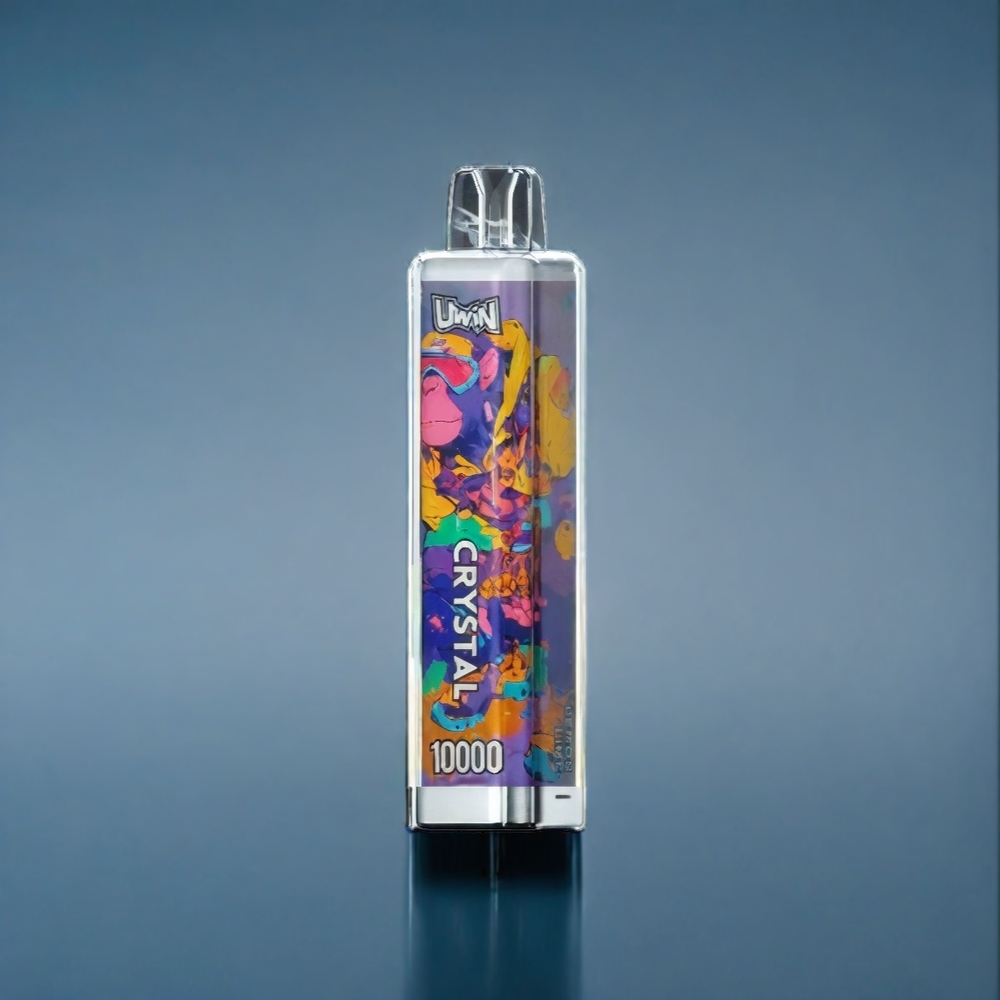 Suomi Tukku UWIN Crystal 10000 Puffs Sitruuna-Laimi RGB 18ml Type-C 650mAh