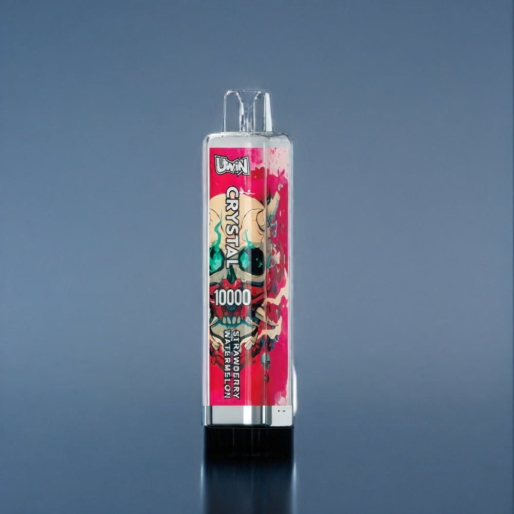 Suomi tukku UWIN Crystal 10000 Puffs 18ml Mansikka-Arbuusi 650mAh Type-C RGB