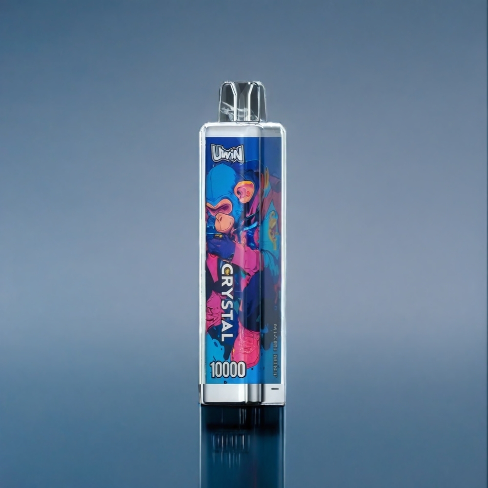 Suomi tukku UWIN Crystal 10000 Puffs 18ml Miami Mint 650mAh Type-C RGB