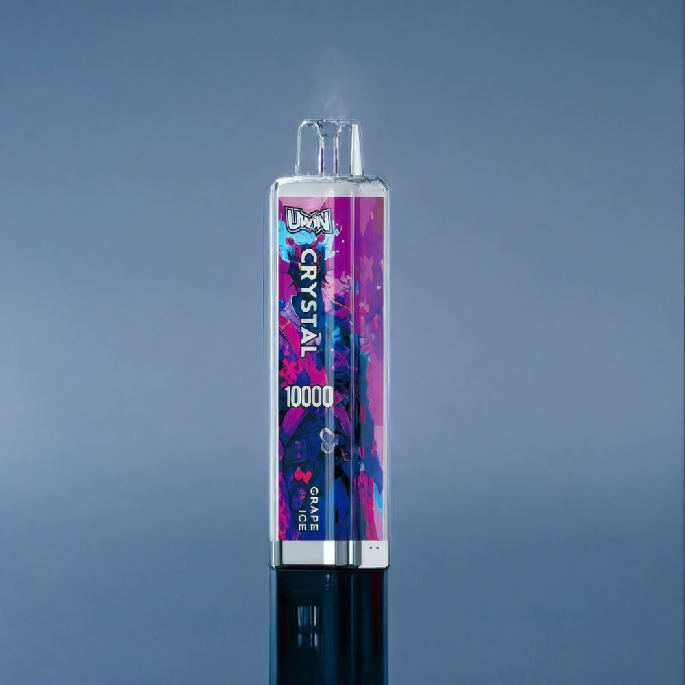 Suomi tukku UWIN Crystal 10000 Puffs 18ml Type-C 0.8 Ohm Mesh Rypälejää
