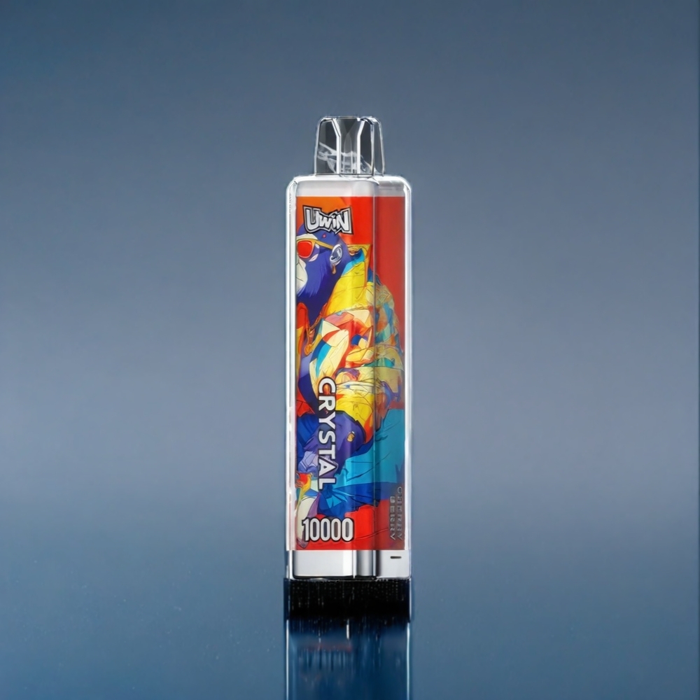Suomi tukku UWIN Crystal 10000 Puffs 18ml Type-C RGB Cherry Berry