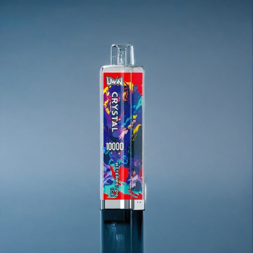 UWIN Crystal 10000 Puffs - 18ml E-Liquid, 650mAh Battery, Type-C Charging, RGB Lights - Suomi Tukku