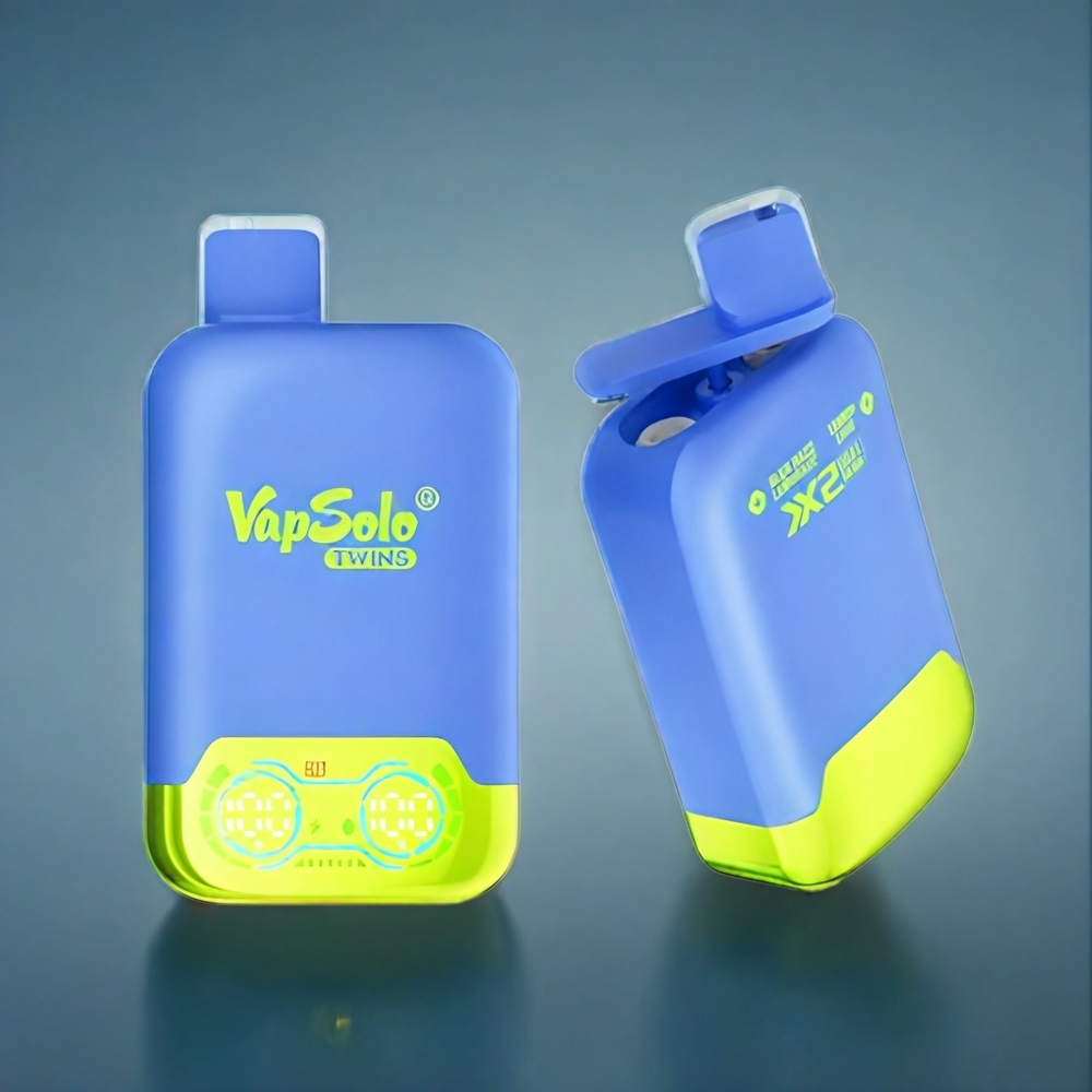 Suomi tukku Vapsolo Twins 20000 Puffs 40 ml Sininen Vadelma Limonadi & Sitruuna Lime