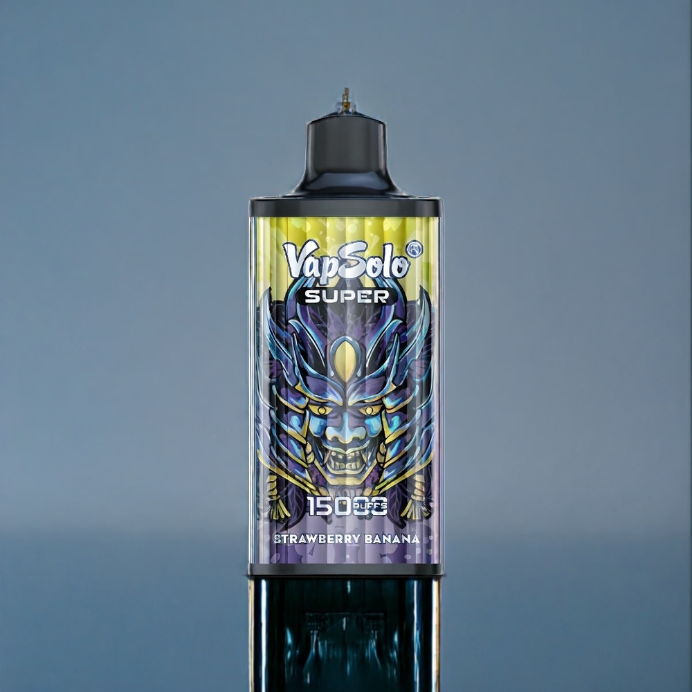 Suomi tukku Vapsolo Super 15000 Puffs Mansikka-Banaani 40ml 850mAh Type-C