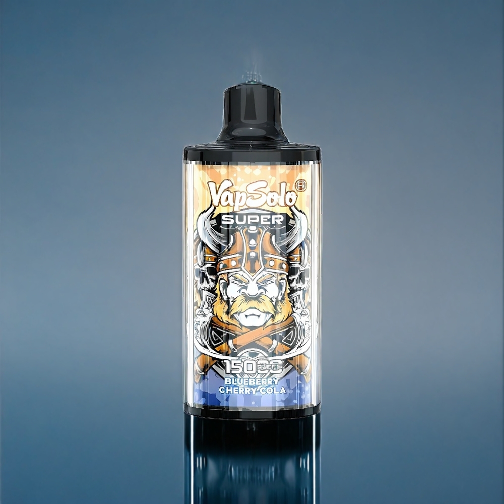 Suomi tukku Vapsolo Super 15000 Puffs Vape Kirsikkakola 40ml 850mAh Type-C