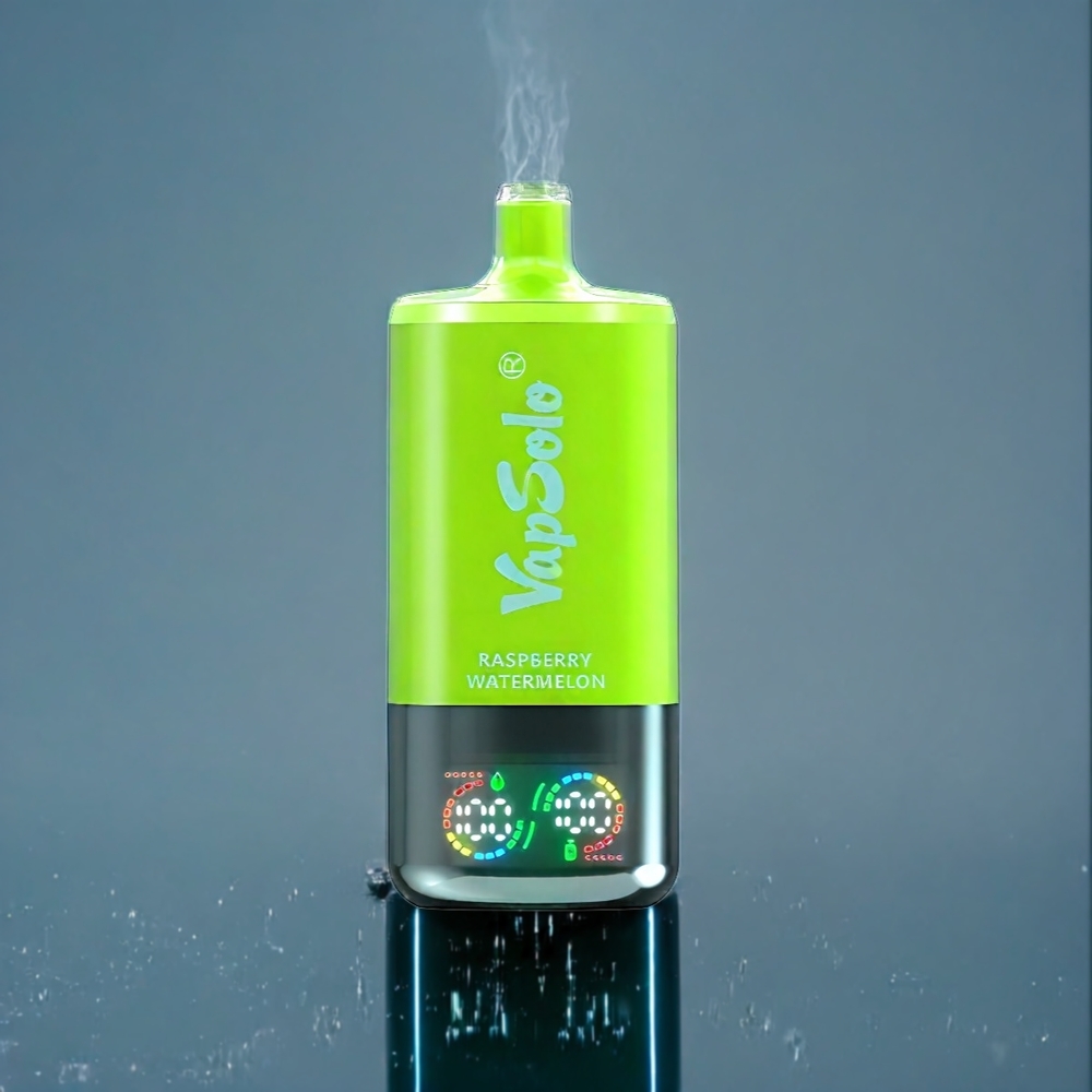 Suomi tukku VapSolo Tripe 30000 Puffs 40ml Vape Vadelma-Arbuusi Type-C