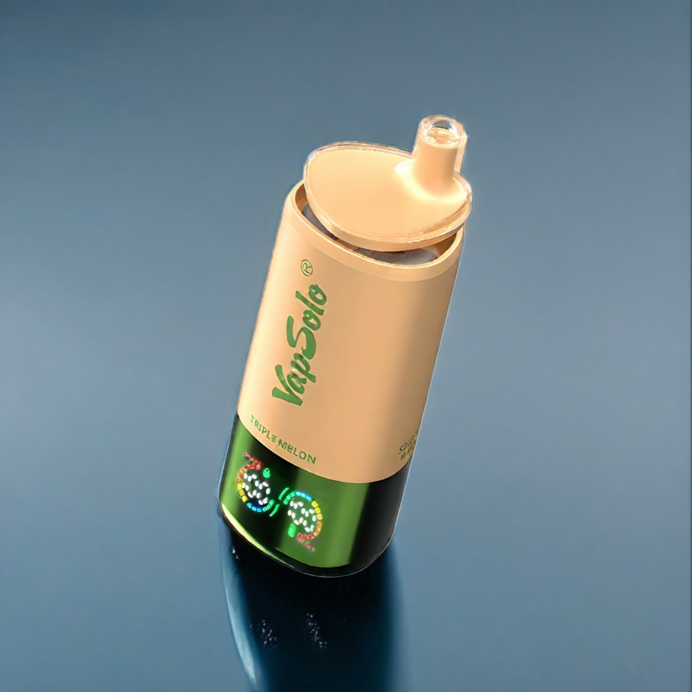 Suomi tukku VapSolo Tripe 30000 Puffs Triple Melon 40ml Type-C 3-tankki