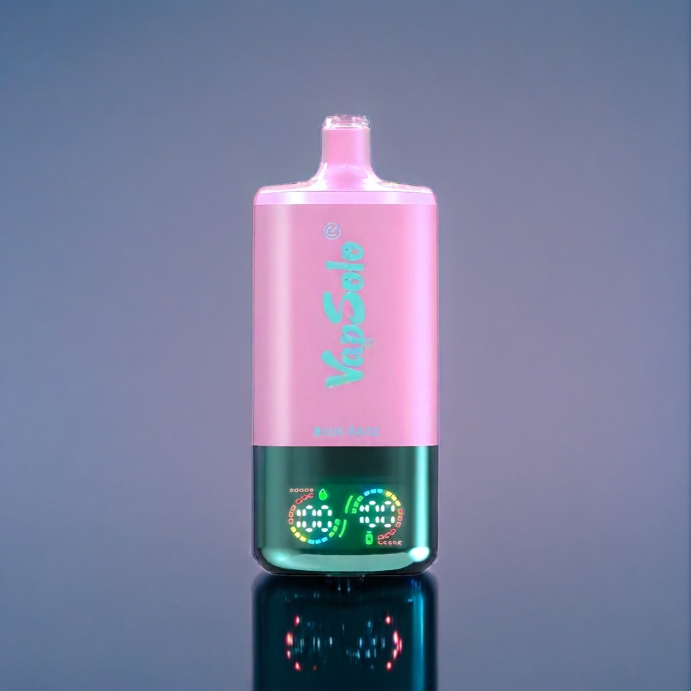 Suomi tukku VapSolo Tripe 30000 Puffs Vape Sininen Vadelma 40ml Type-C