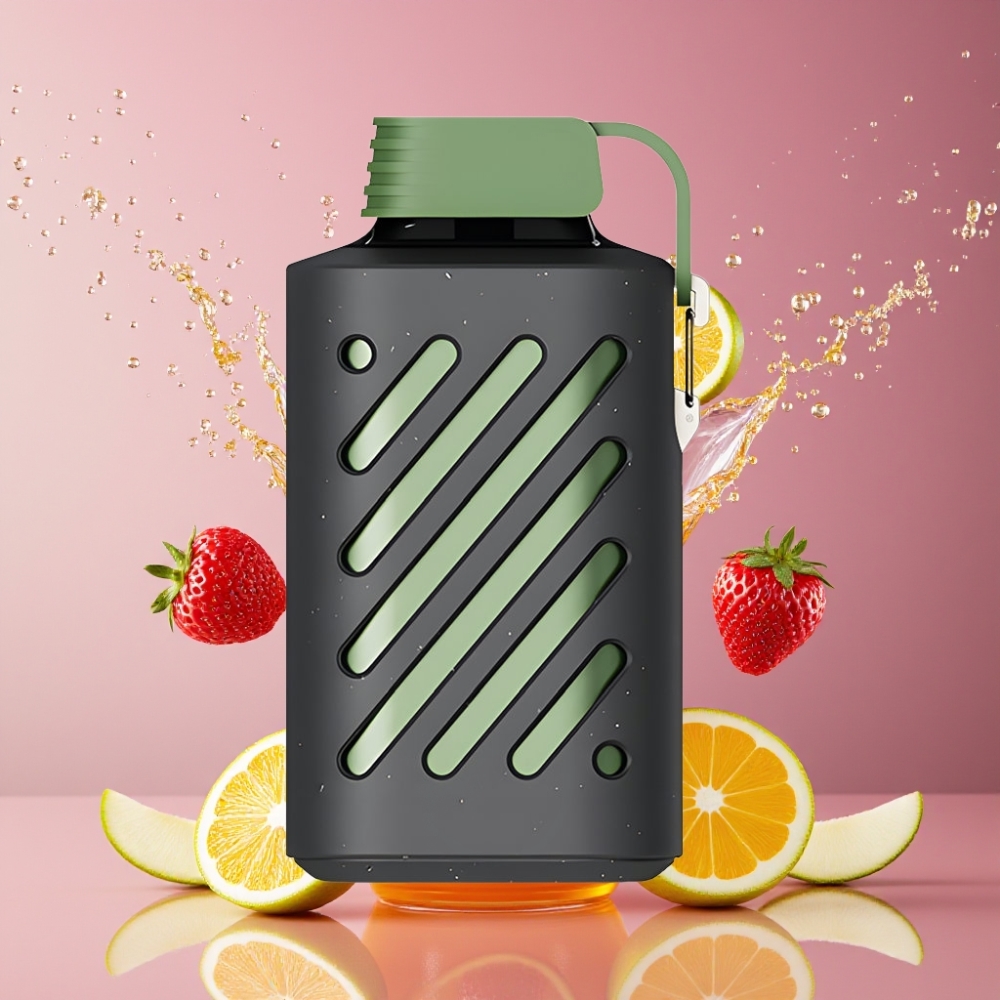 Suomi tukku VOZOL GEAR 10000 Disposable Vape 10000 Puffs, 30 Flavors, 20 ml E-liquid Capacity, VAMT Mesh Coil, Kirpeä Omenajää (Sour Apple Ice)