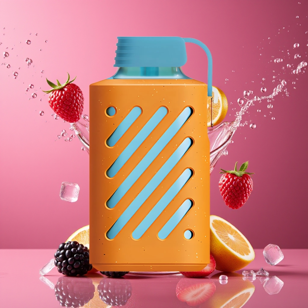 Suomi tukku VOZOL GEAR 10000 Disposable Vape Mustikka-Jää, 10000 Puffs, 20 ml E-liuoskapasiteetti, 30 makua, VAMT Mesh Coil