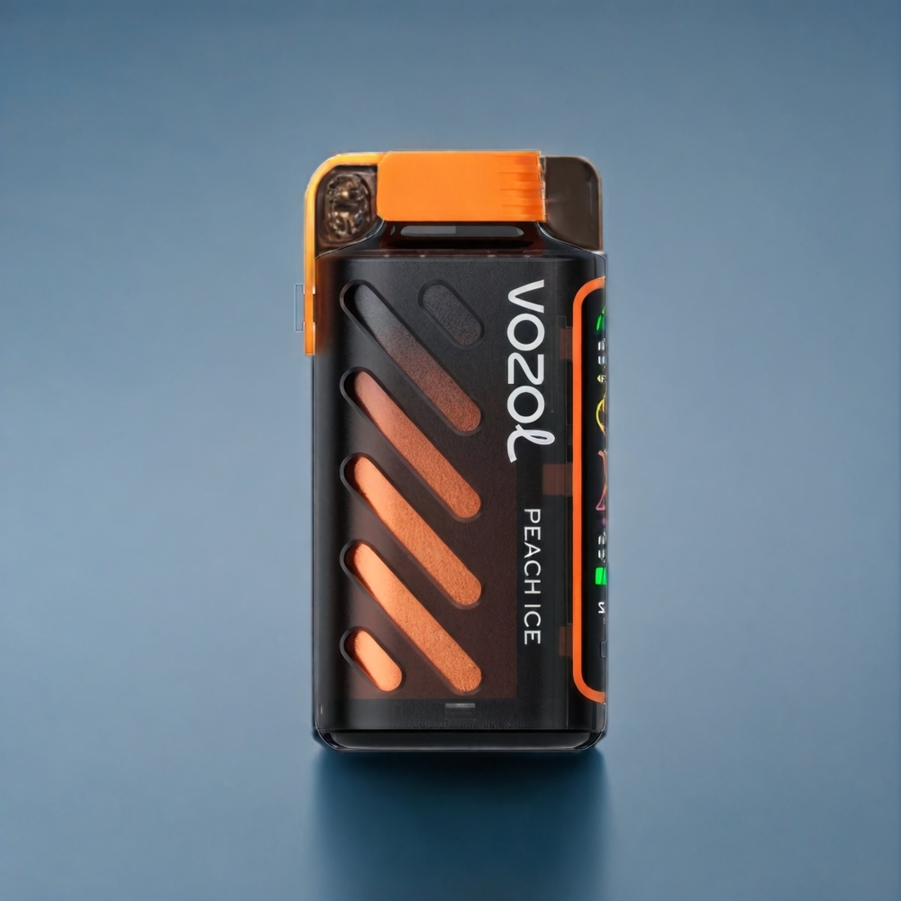 Suomi tukku VOZOL Gear Power 20000 Puffs 20mL Dual Mesh Coil Persikka-Jää