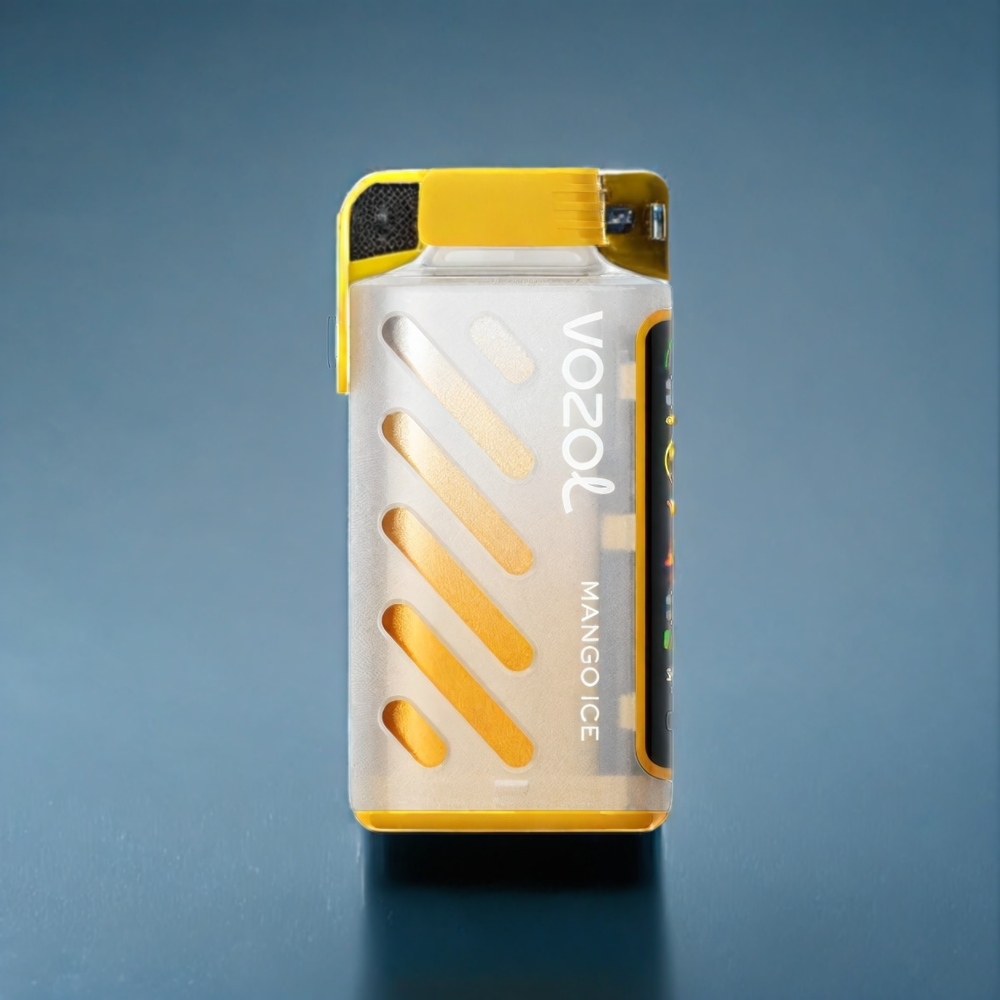Suomi tukku VOZOL Gear Power 20000 Puffs Dual Mesh Coil 20mL Mango Ice 5% Nikotiinia