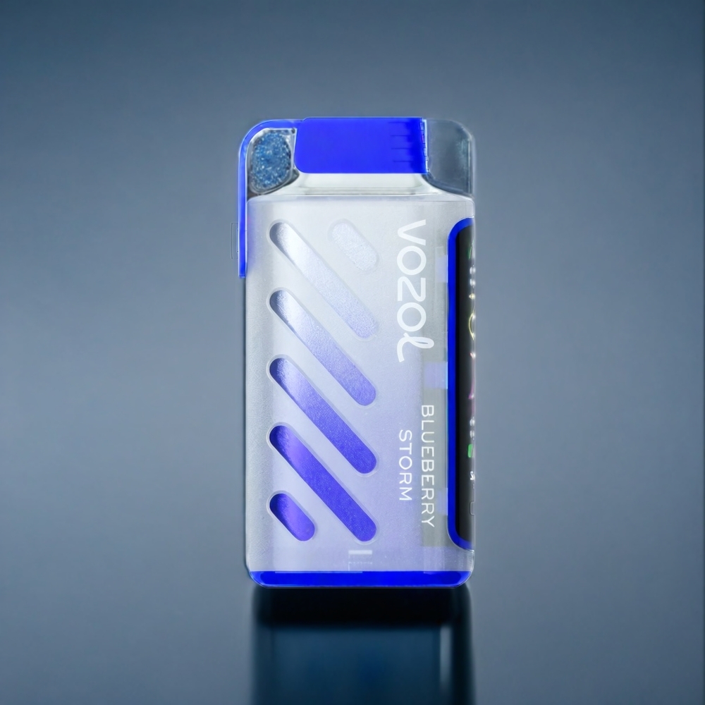 Suomi tukku VOZOL Gear Power 20000 Puffs Dual Mesh Coil Full Screen Display Mustikkamyrsky