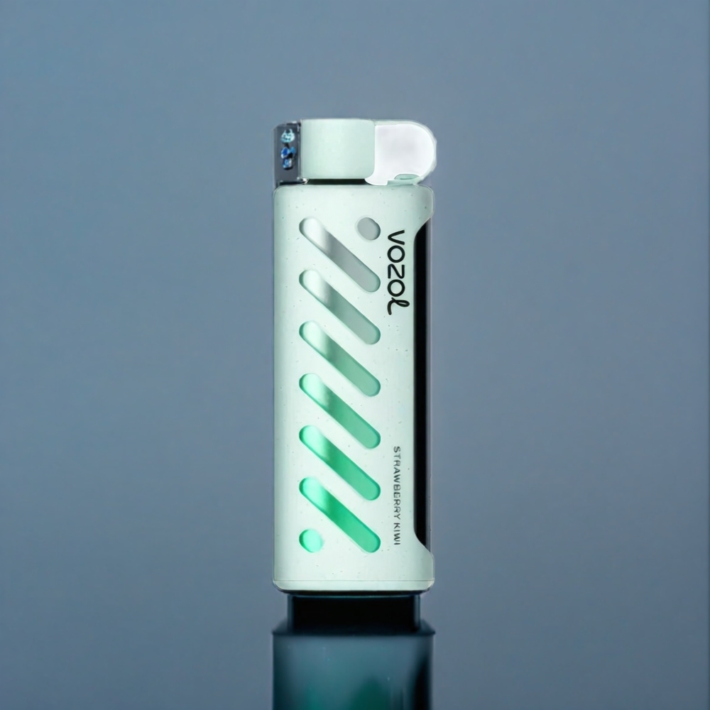Suomi tukku - VOZOL Gear Shisha 25000 Puffs, Mansikka-Kiivi (Strawberry Kiwi), 1000mAh, Dual Mesh, S.i.L.C Tech