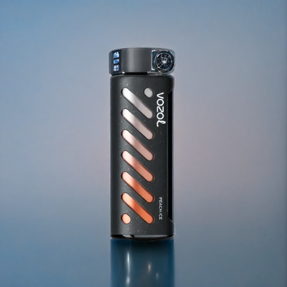 Suomi tukku VOZOL Gear Shisha 25000 Puffs Peach Ice Dual Mesh Dual Modes 1000mAh Battery