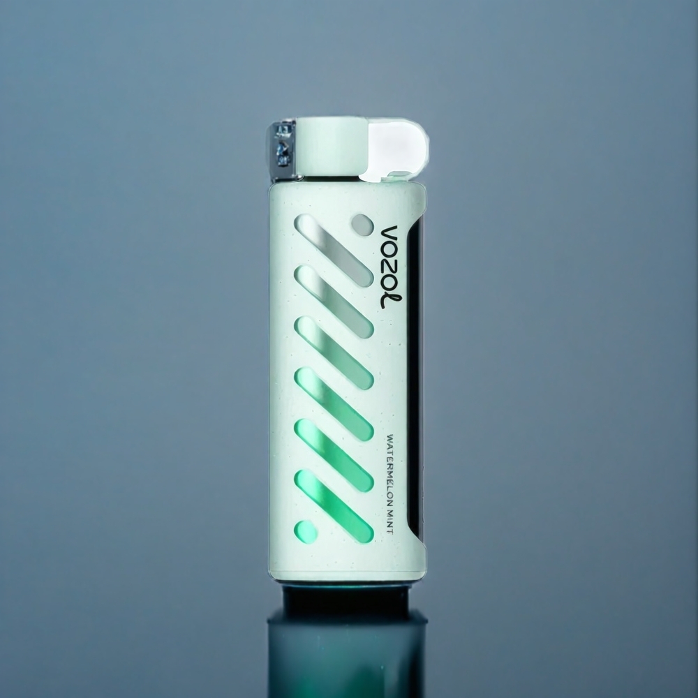Suomi tukku VOZOL Gear Shisha 25000 Puffs Vesimelonna Mint 30 Maistuvaa Makua S.i.L.C Tech Dual Mesh 1000mAh 3mg/ml/5mg/ml