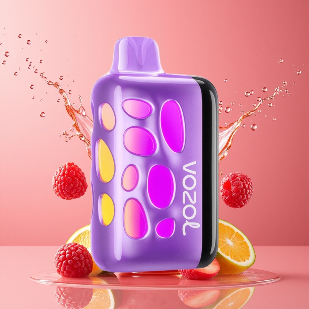 Suomi tukku VOZOL RAVE 40000 Disposable Vape Vesimeloni Razz Rancher - 270° Vibrant Glow, Beat-Synced Party Mode, 1000mAh