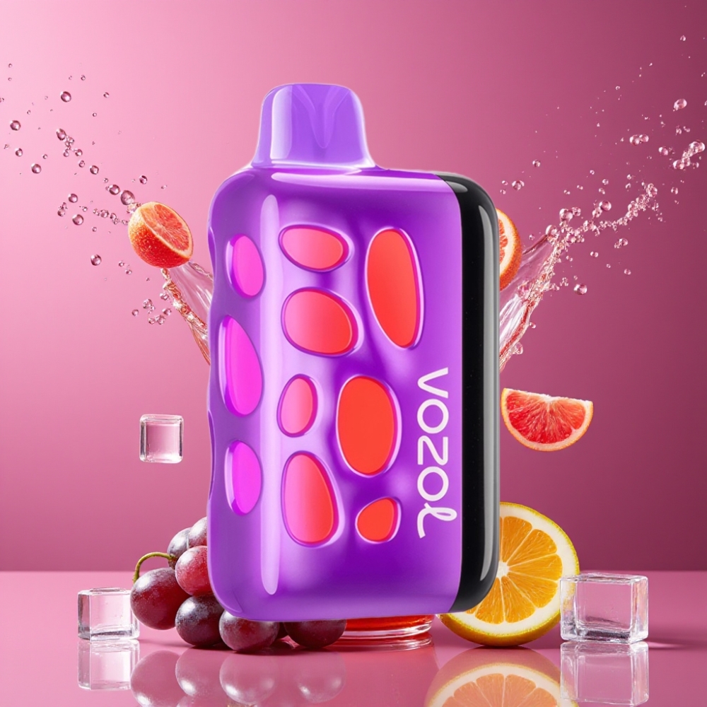 Suomi tukku VOZOL RAVE 40000 Disposable Vape Viinijää 270° Vibrant Glow Design & Beat-Synced Party Mode 1000mAh