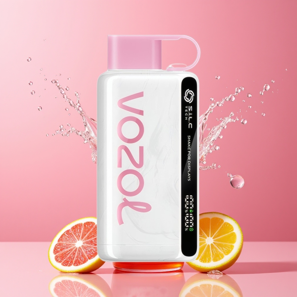 Suomi tukku VOZOL STAR 9000/12000 Disposable Vape Pink Lemonade (Vaaleanpunainen sitruunalimonadi) - 650mAh, 0/20/50mg/ml Nikotiinia
