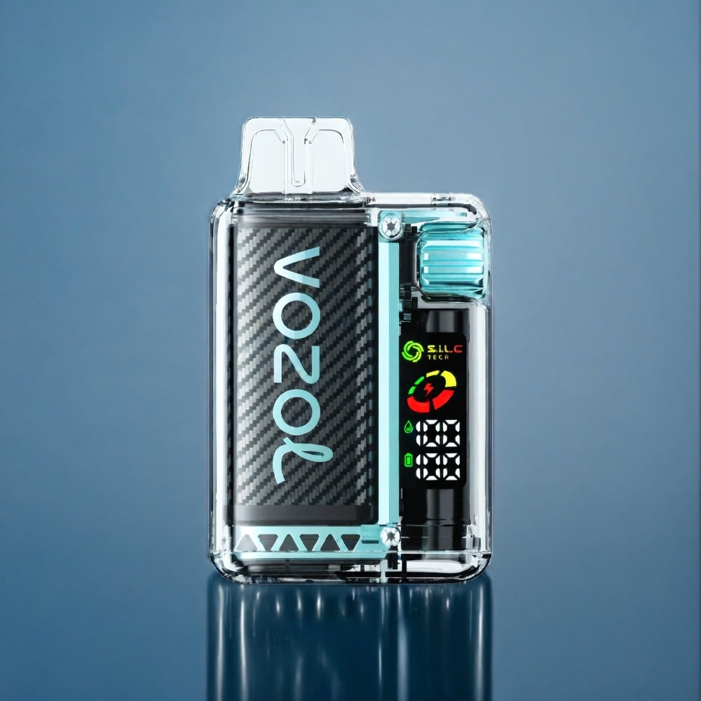 Suomi tukku VOZOL Vista 20000 Puffs 2% Nikotiinia Sour Apple Ice 650mAh OLED Screen
