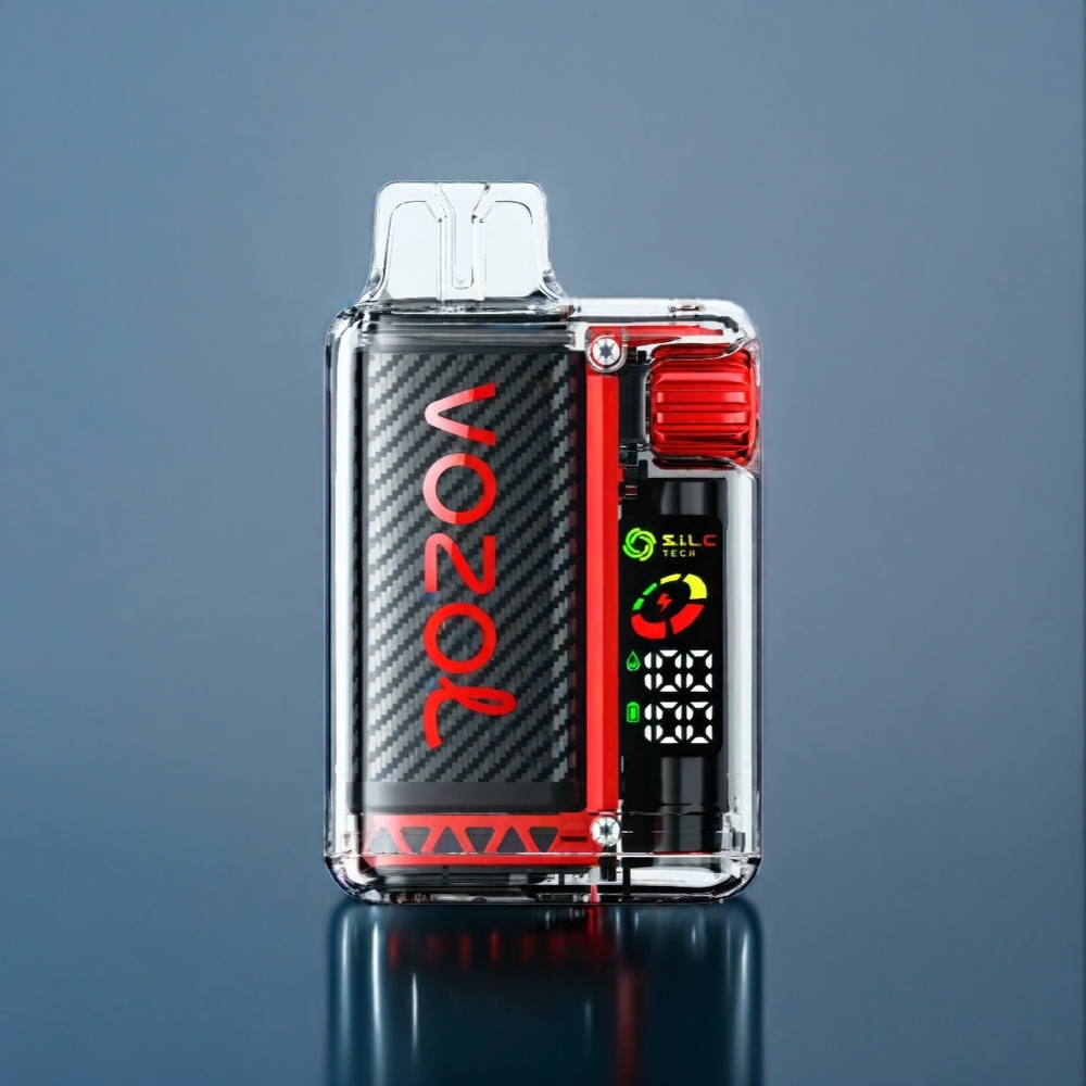 VOZOL Vista 20000 Puffs Suomi Tukku – 650mAh Akku, 2% Nikotiinia, 20 000 Tupakkavapaa, Vadelma-Arbuusi